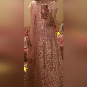 Pink Lehenga Dress